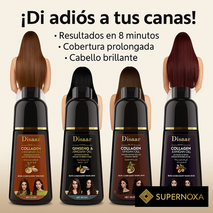 Shampoo Colorante 2 en 1 – Adiós Canas en Minutos
